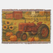 Couverture Bon automne tracteur classique et ferme (Devant)