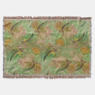 Couverture Bonbon en coton dragonfly