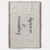 Couverture Bonheur et sérénité (devant Vertical)