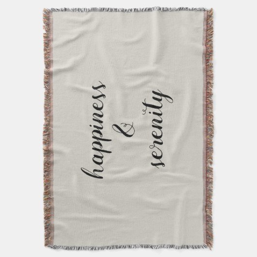 Couverture Bonheur et sérénité (devant Vertical)