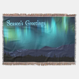 Couverture Bonnes Fêtes - Aurora Borealis