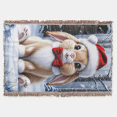 Couverture Bonnet de chapeau de Santa Hat Blanket (Devant)