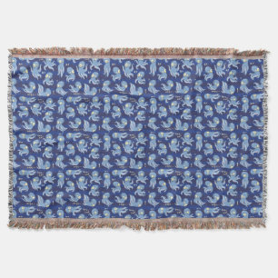 Couverture Boo Octopus Blue Kids Vêtements & Décor