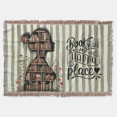 Couverture Books Are My Happy Place for Bookish Woven (Devant)