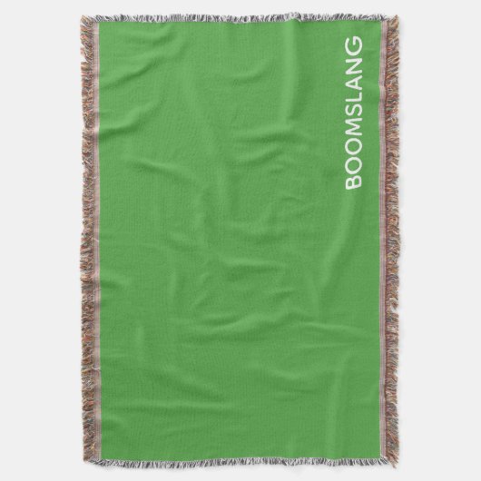 Couverture Boomslang green color (devant Vertical)