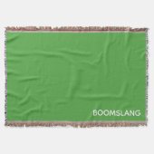 Couverture Boomslang green color (Devant)