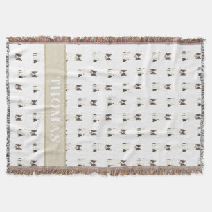 Couverture Bordure personnalisée Collie