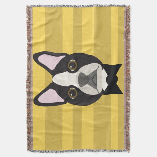 Couverture Boston Terrier (devant Vertical)