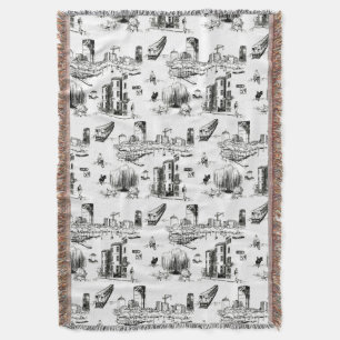 Couverture Boston Toile