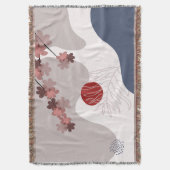 Couverture Botanique Boho Blue Magenta (devant Vertical)