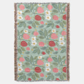 Couverture Botanique verte fraise (devant Vertical)