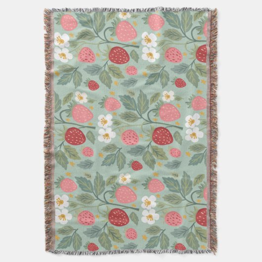 Couverture Botanique verte fraise (devant Vertical)