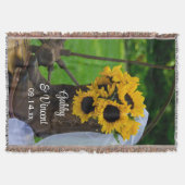 Couverture Botte Russe de Tournesols Mariage de l'Ouest (Devant)