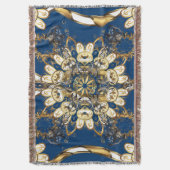 Couverture Boucles d'or, Motif Vintage oriental. (devant Vertical)