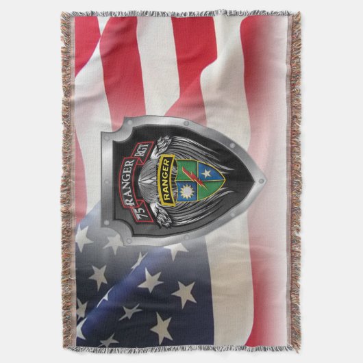 Couverture Bouclier Customisé du 75e régiment de Rangers (devant Vertical)