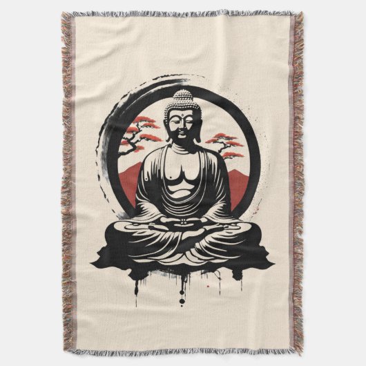 Couverture Bouddha Zen japonais (devant Vertical)