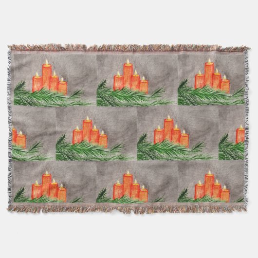 Couverture Bougies de Noël (Devant)