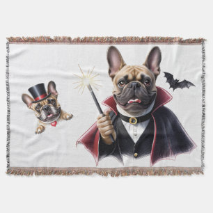Couverture Bouledogue français Halloween Bouledogue français