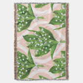 Couverture Bouquet de lys de la vallée fleurs sur rose (devant Vertical)