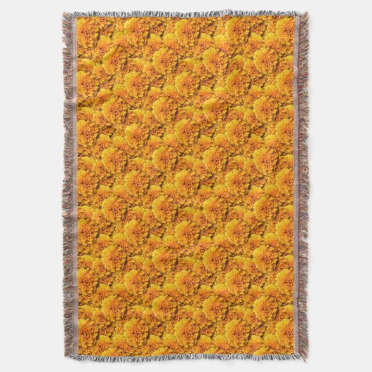 Couverture Bouquet Marigold - orange dorée (devant Vertical)
