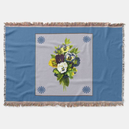 Couverture Bouquet Vintage des panneaux à lancer (Devant)