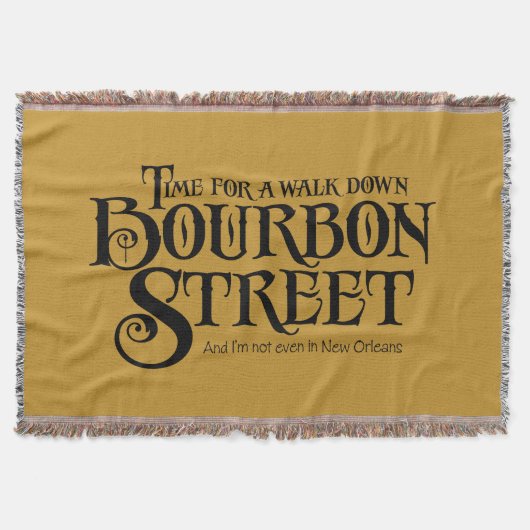Couverture Bourbon Street - whisky funny à boire (Devant)