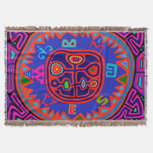 Couverture Boussole Mola Indienne Kuna