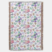 Couverture Bouteilles d'aquarelle Motif sans couture (devant Vertical)