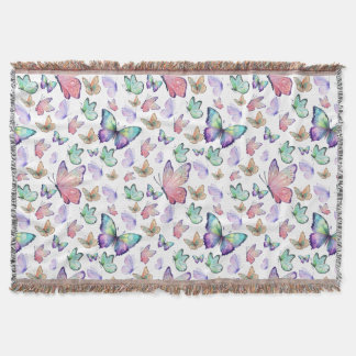 Couverture Bouteilles d'aquarelle Motif sans couture