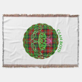 Couverture Boyd Scottish Tartan Celtic Thistle (Devant)