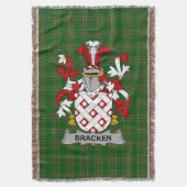 Couverture Bracken irlandais ou O_Bracken Manteau d'armoiries (devant Vertical)