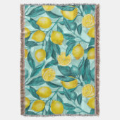 Couverture Branches de citron bleu et jaune (devant Vertical)