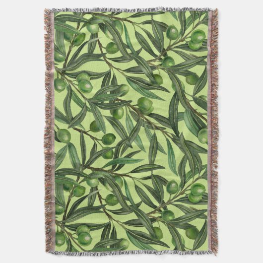 Couverture Branches d'olive sur le vert miel (devant Vertical)