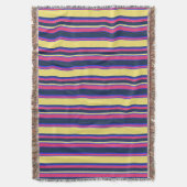 Couverture Brayures rose, jaune et bleue (devant Vertical)