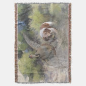 Couverture Bretagne Espagnol chasse perdrix chukar, Art (devant Vertical)