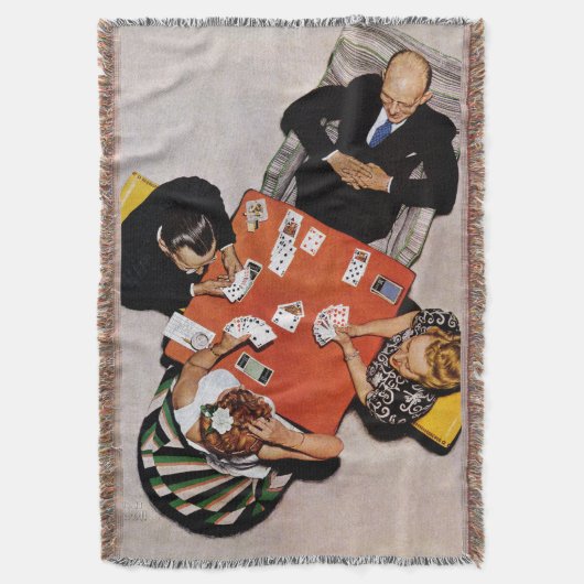 Couverture Bridge Game par Norman Rockwell (devant Vertical)