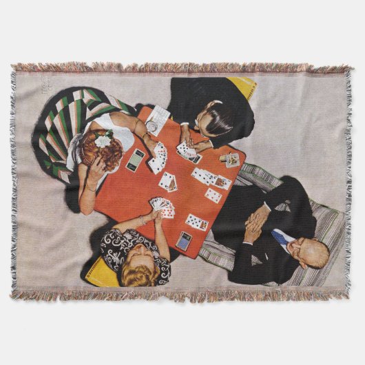 Couverture Bridge Game par Norman Rockwell (Devant)