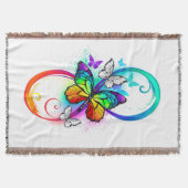Couverture Bright infinity with rainbow butterfly (Devant)