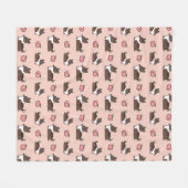 Couverture Brindle d'ouatine de Sploot de pêche de (Devant (Horizontal))