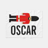 Couverture britannique personnalisable d'ouatine (Devant (Horizontal))