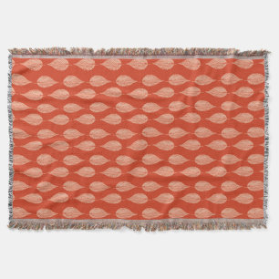 Couverture Broche à feuilles de hêtre Imprimer, Mandarin Or