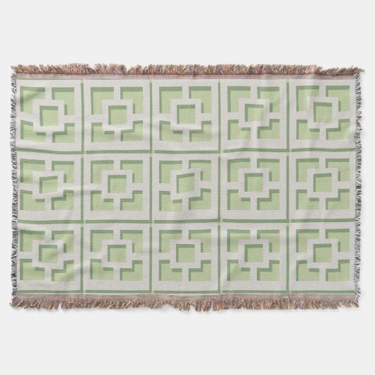 Couverture Brochure Retro Green Trellis (Devant)