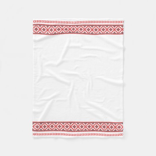 Couverture brodée ukrainienne Vyshyvanka (Devant)