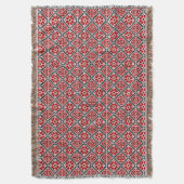 Couverture Broderie Ethnique Slave, Traditionnelle Balkanique (devant Vertical)