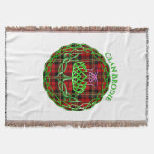 Couverture Brodie Scottish Tartan Celtic Thistle (Devant)