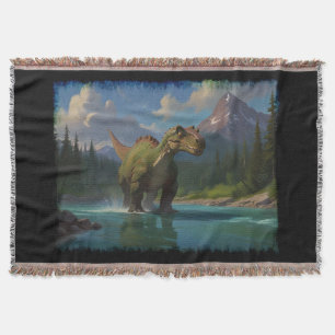 Couverture Brontosaurus à la canne et plaisir fluvial