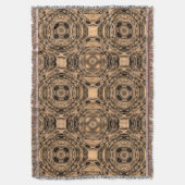 Couverture Bronze ton géométrique Abstrait (devant Vertical)