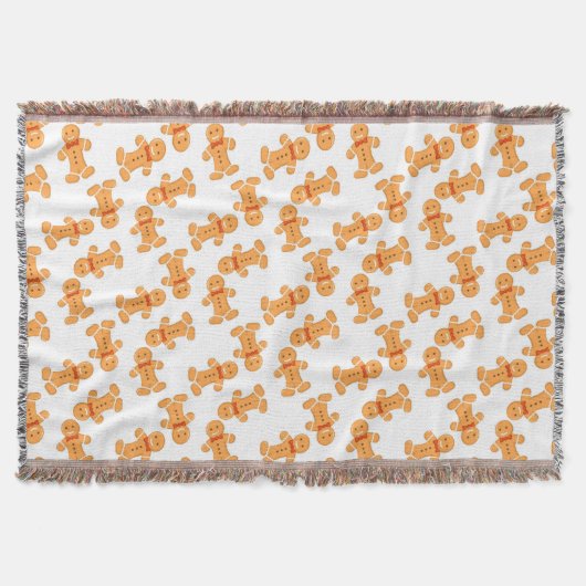 Couverture Brown homme en pain d'épices sur blanc (Devant)