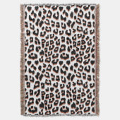 Couverture Brown noir et Empreinte de léopard blanc (devant Vertical)