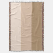 Couverture Brown Ombre strié (devant Vertical)